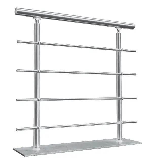 Silver model aluminijumske ograde